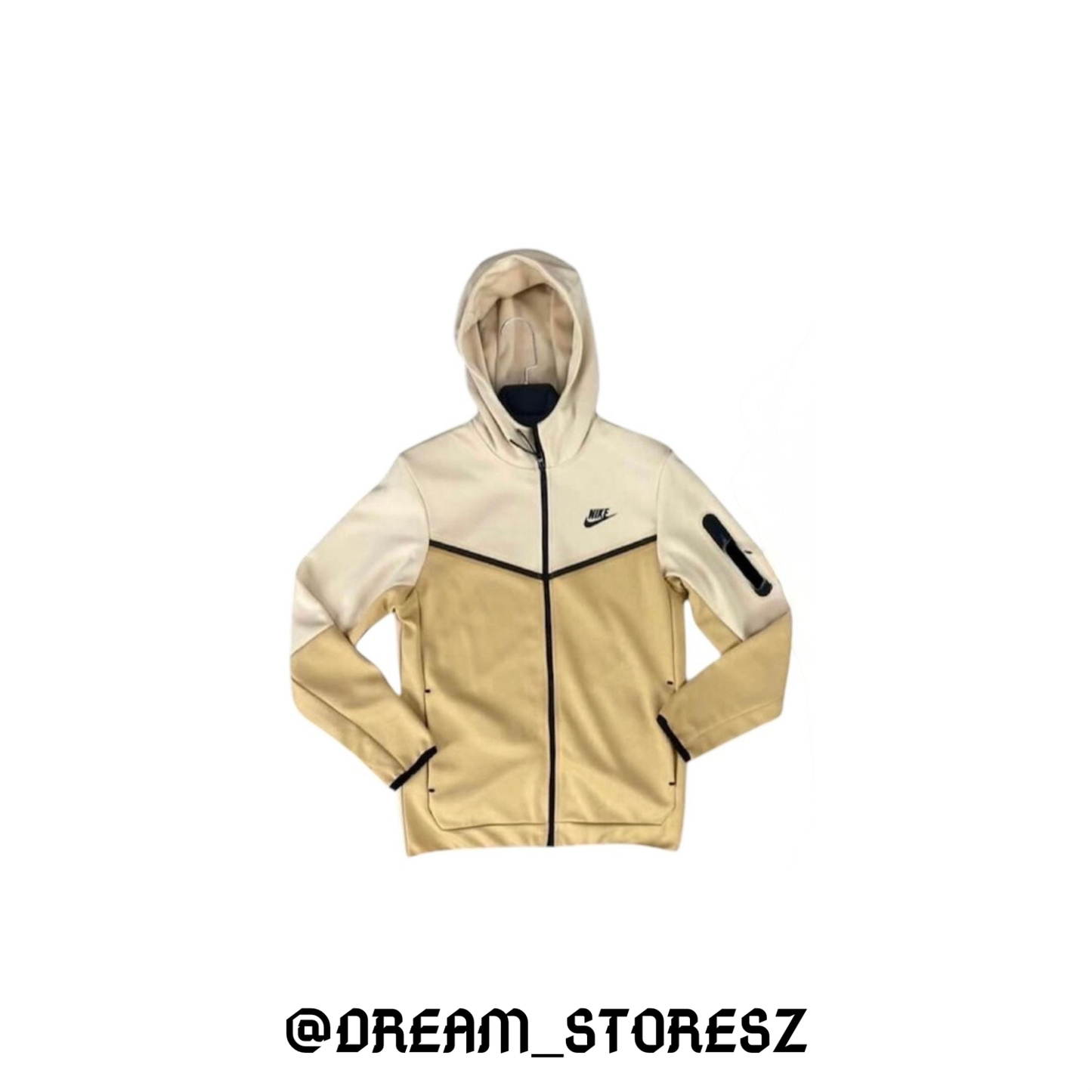 JACKET NIKE TECH # 2 CAMEL AND MUSTARD