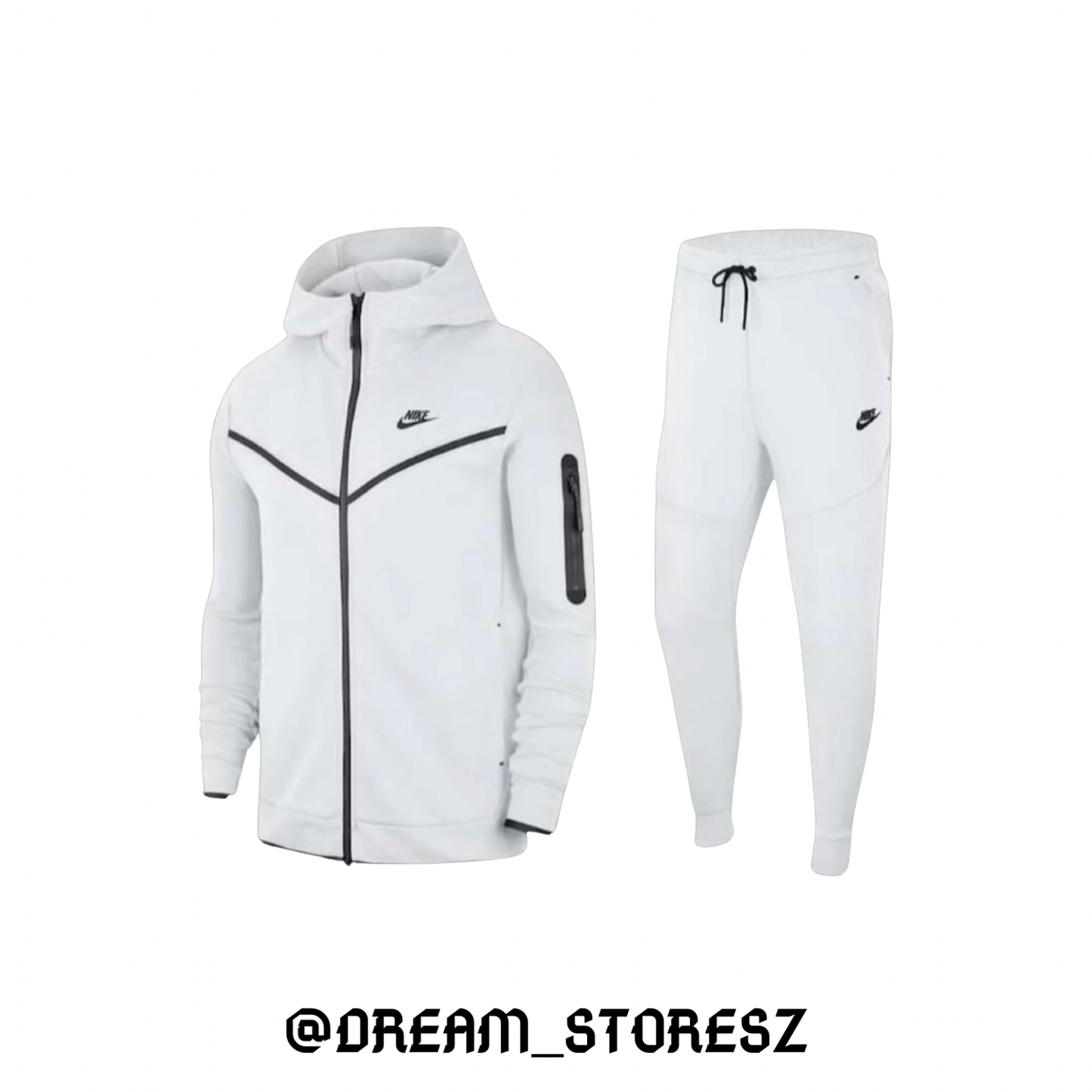 OUTFIT NIKE TECH # 1 WHITE