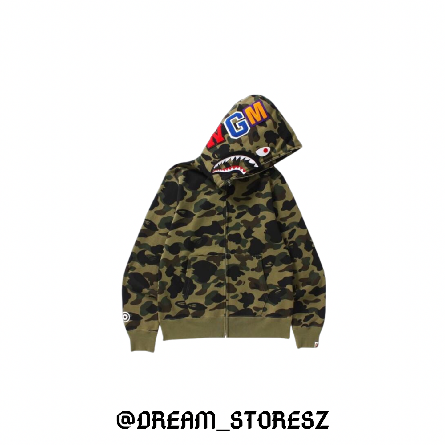 BAPE SHARK # 24 GREEN