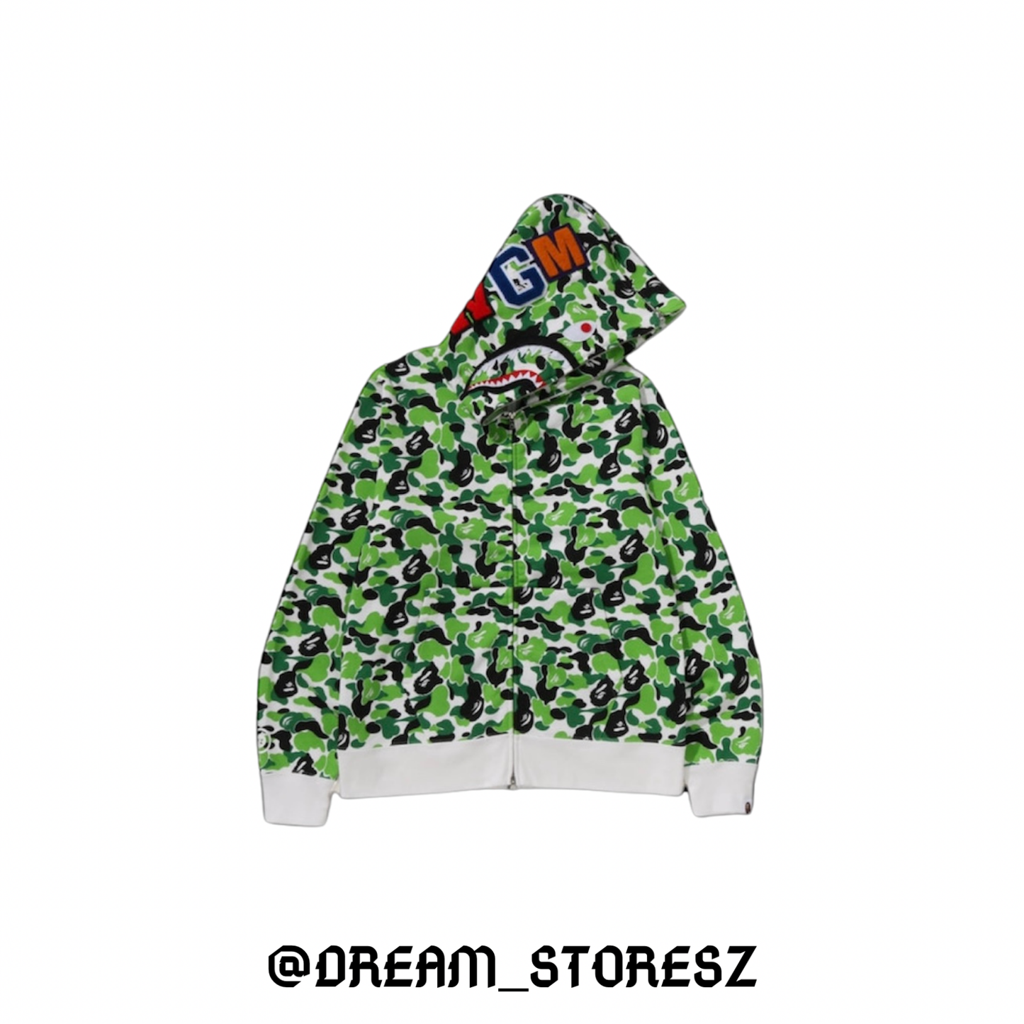 BAPE SHARK # 94 GREEN