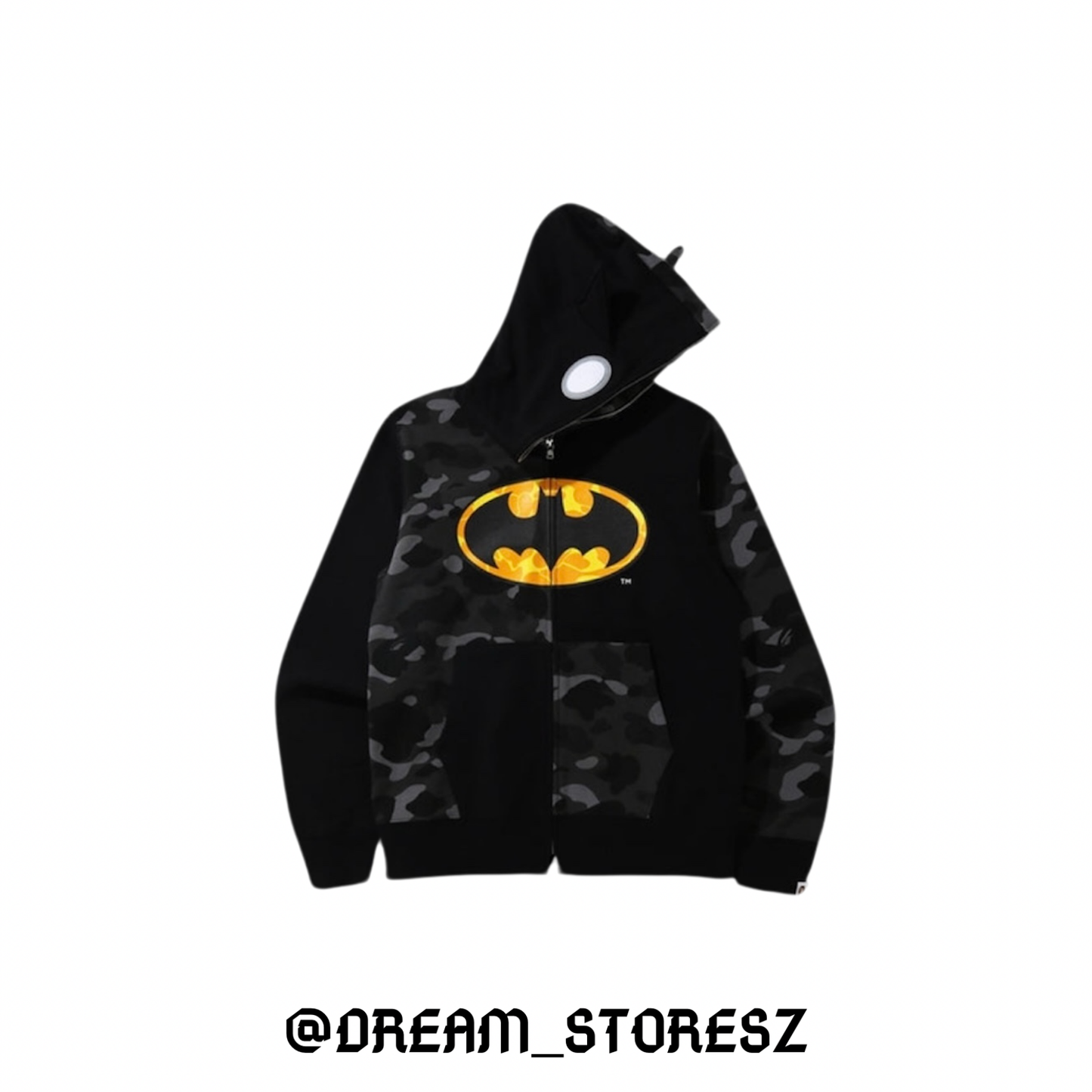 BAPE SHARK BATMAN # 30 BLACK