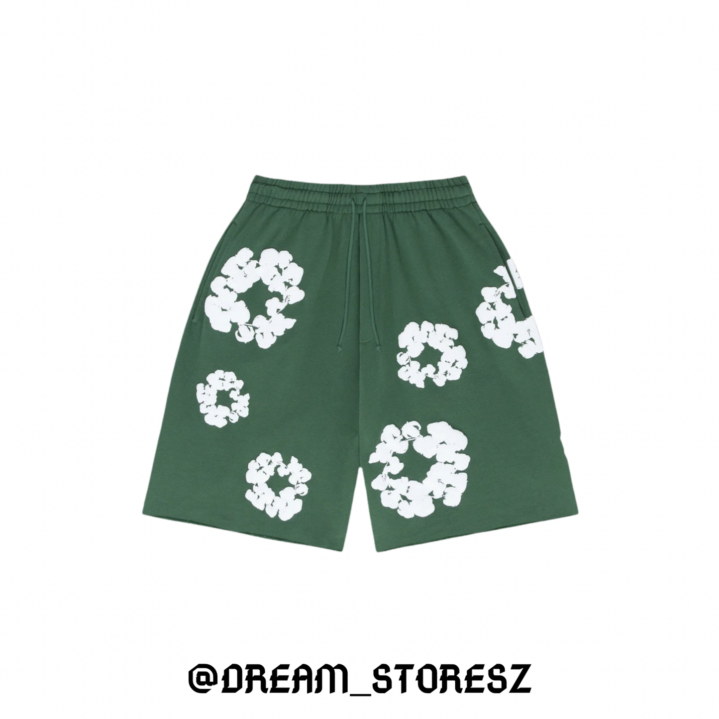 SHORT DENIM TEARS # 1 GREEN