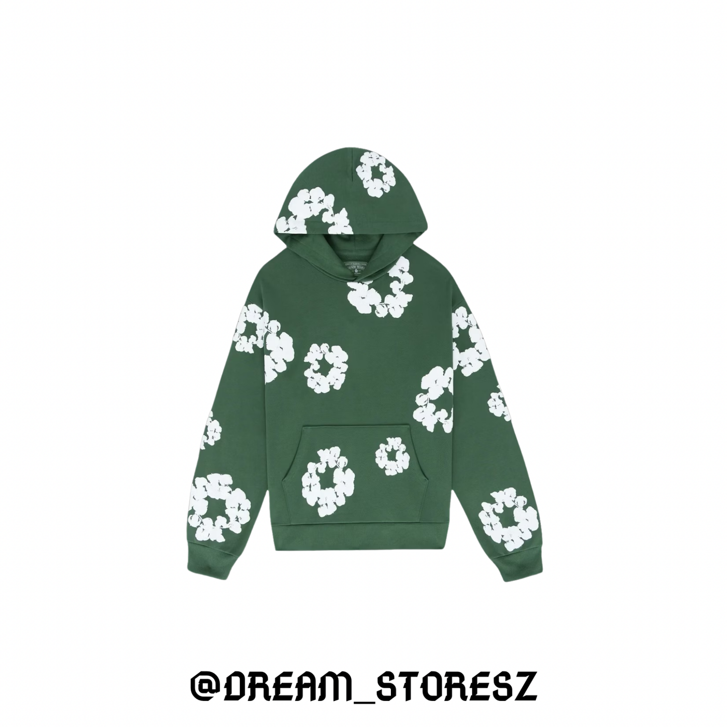 HOODIE DENIM TEARS # 1 GREEN