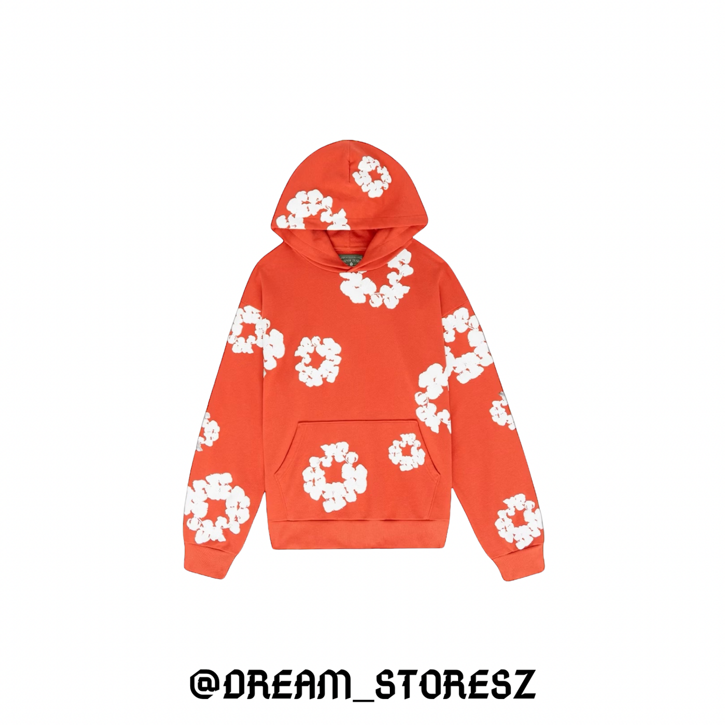 HOODIE DENIM TEARS # 1 ORANGE