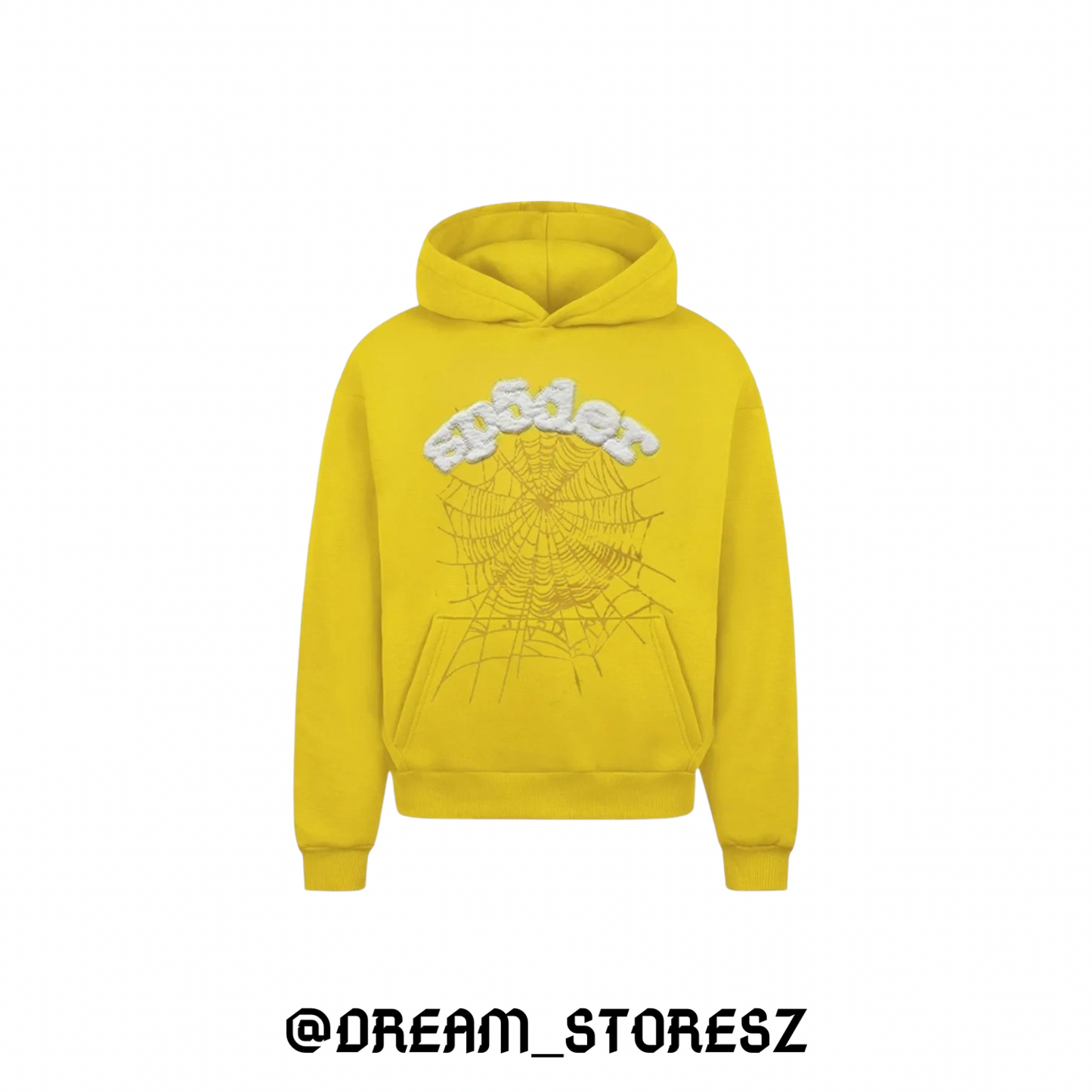 HOODIE SP5DER OG # 1 YELLOW