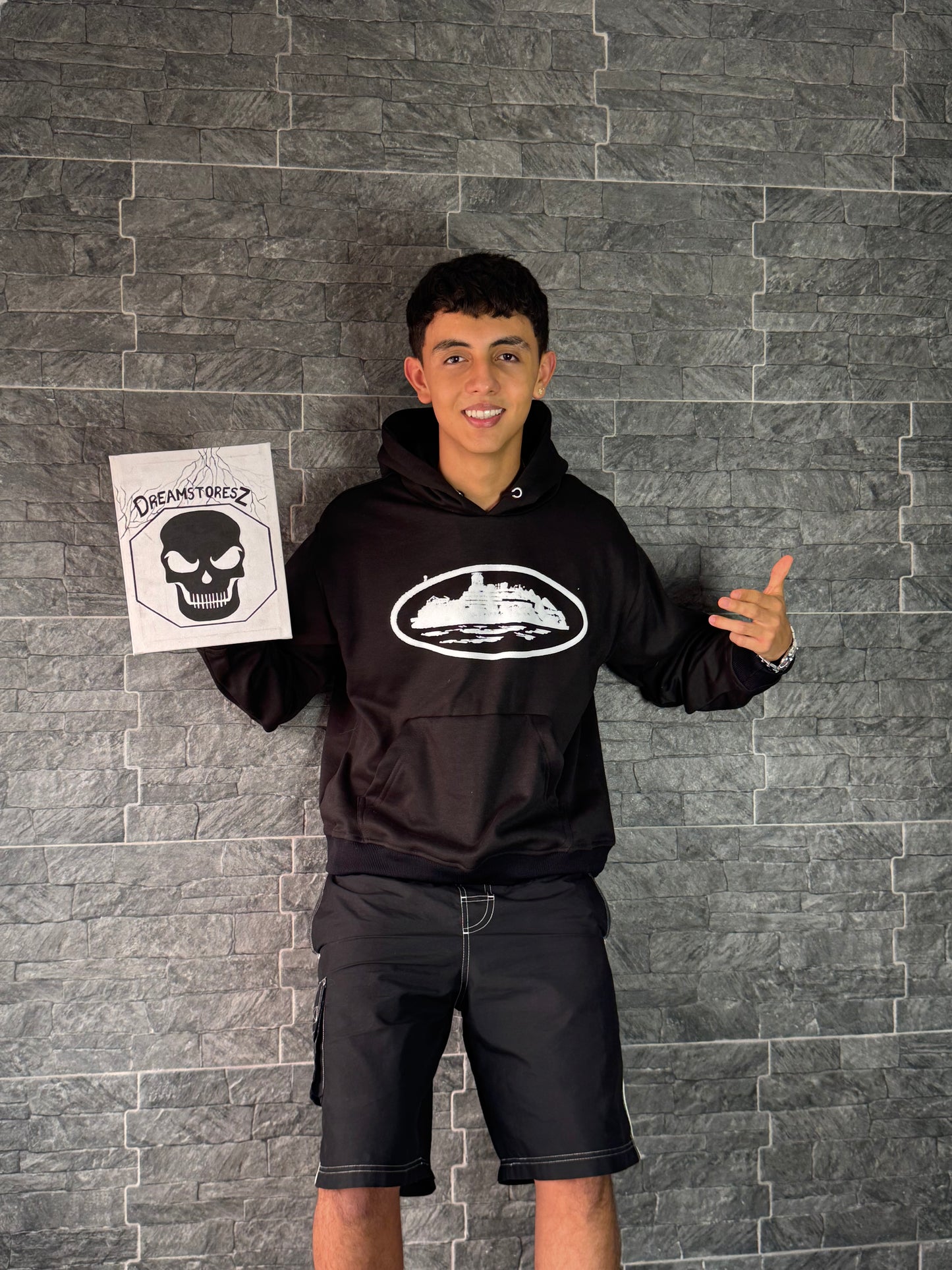 HOODIE CORTEIZ BLACK