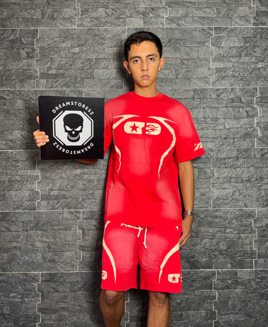 SHORT OUTFIT HELLSTAR # 5 RED