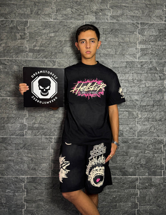 SHORT OUTFIT HELLSTAR # 1 BLACK