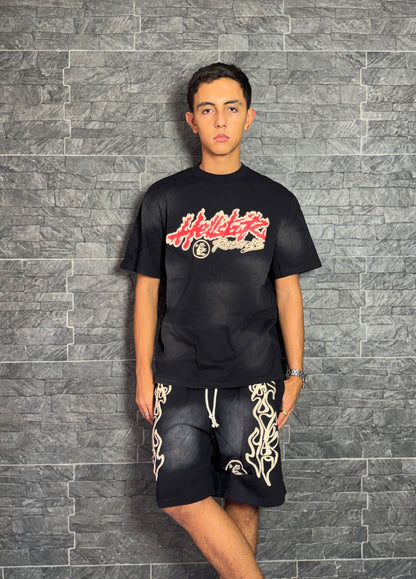 SHORT OUTFIT HELLSTAR # 3 BLACK