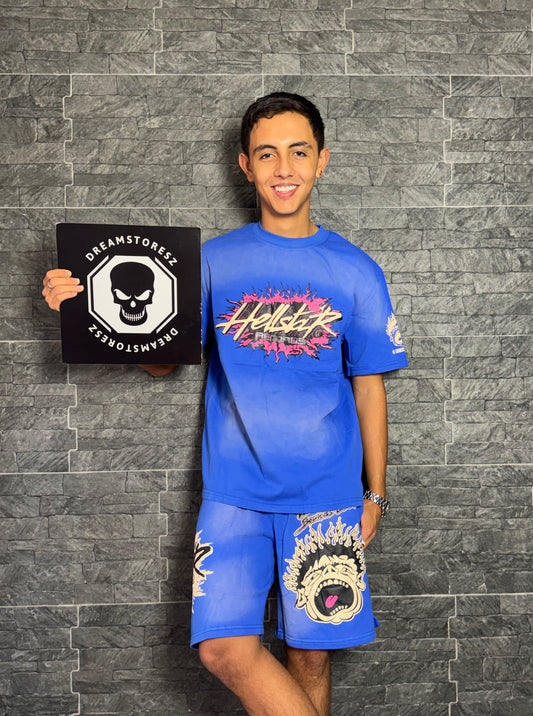 SHORT OUTFIT HELLSTAR # 1 BLUE