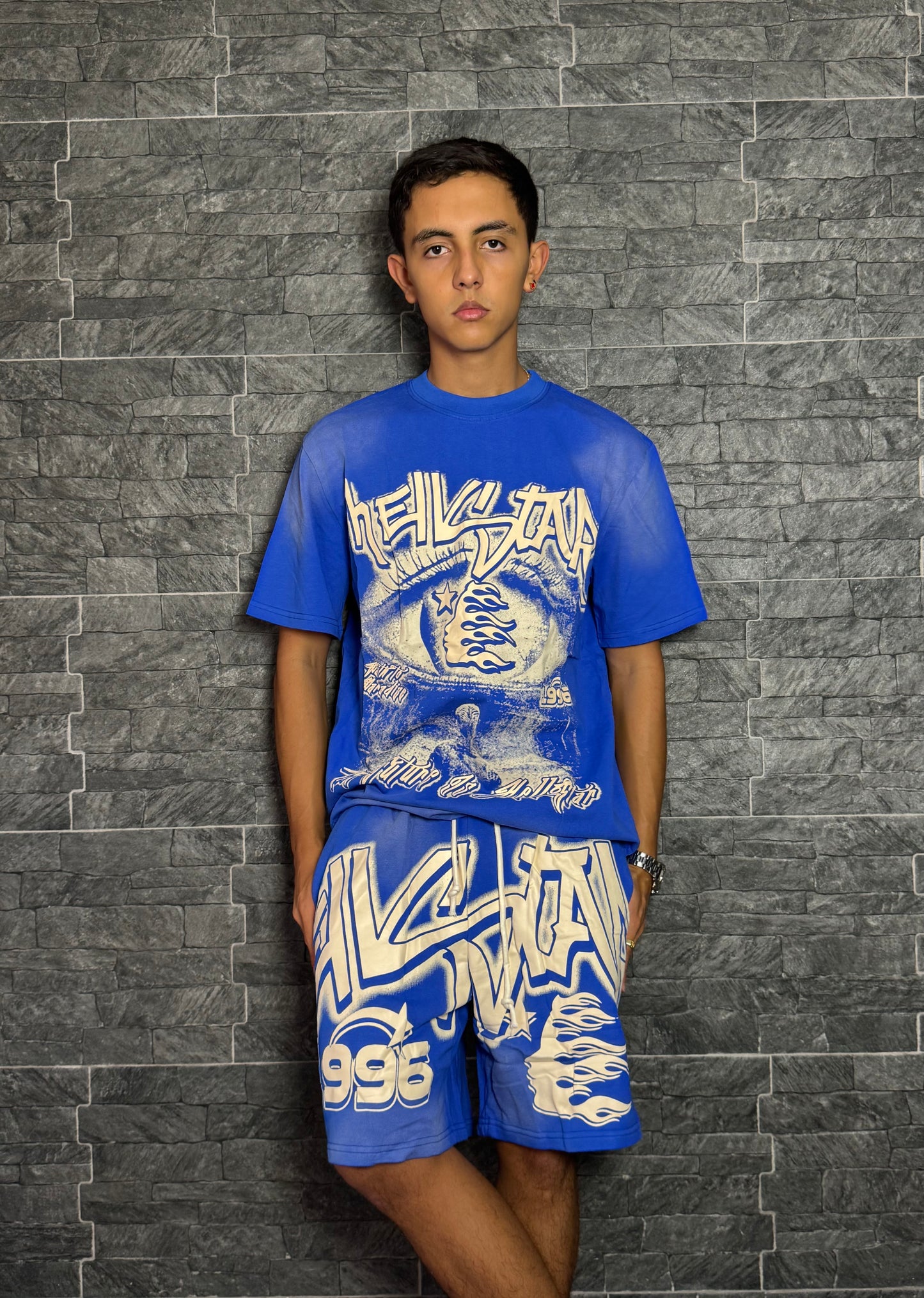 SHORT OUTFIT HELLSTAR # 4 BLUE