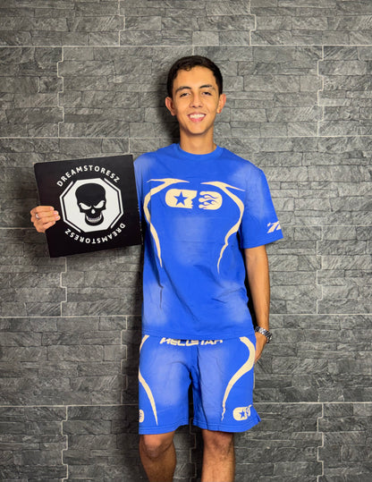 SHORT OUTFIT HELLSTAR # 5 BLUE