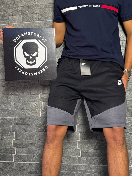 SHORT NIKE TECH GREY AND BLACK