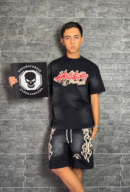SHORT OUTFIT HELLSTAR # 3 BLACK