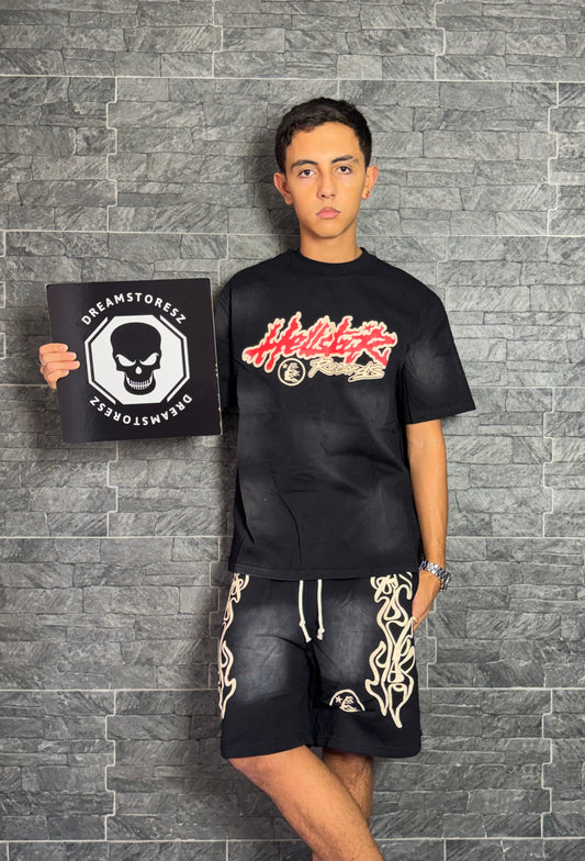 SHORT OUTFIT HELLSTAR # 3 BLACK