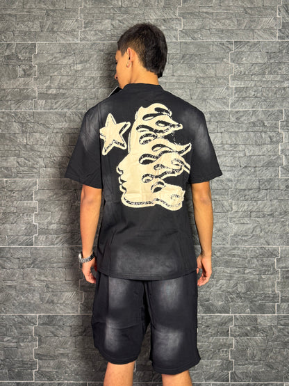 SHORT OUTFIT HELLSTAR # 4 BLACK