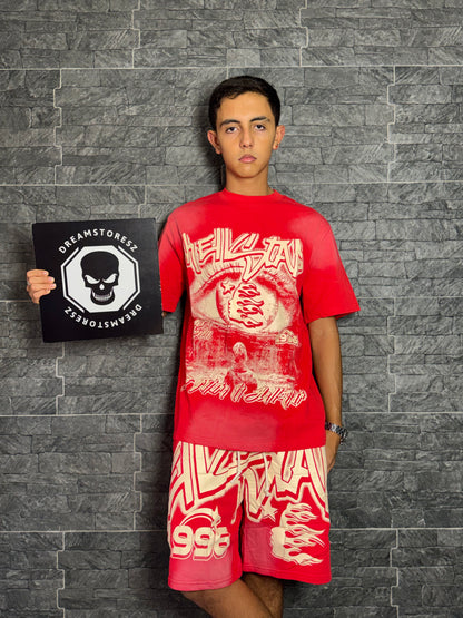 SHORT OUTFIT HELLSTAR # 4 RED