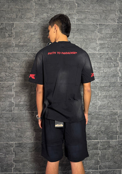 SHORT OUTFIT HELLSTAR # 6 BLACK