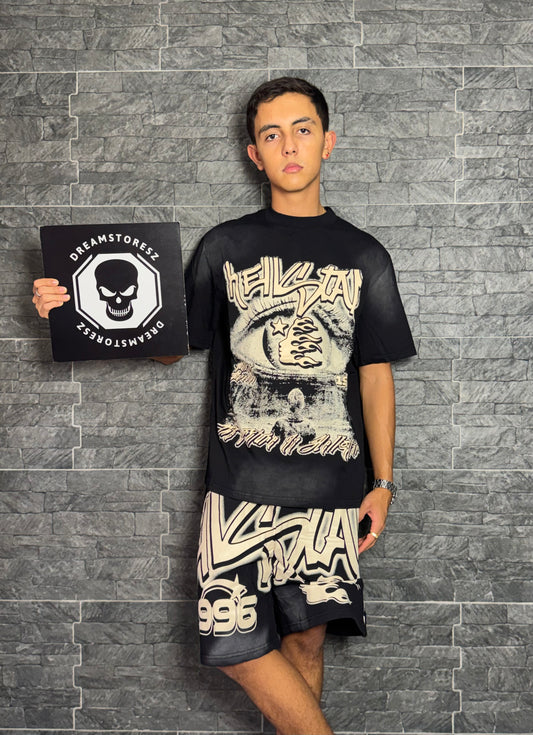 SHORT OUTFIT HELLSTAR # 4 BLACK