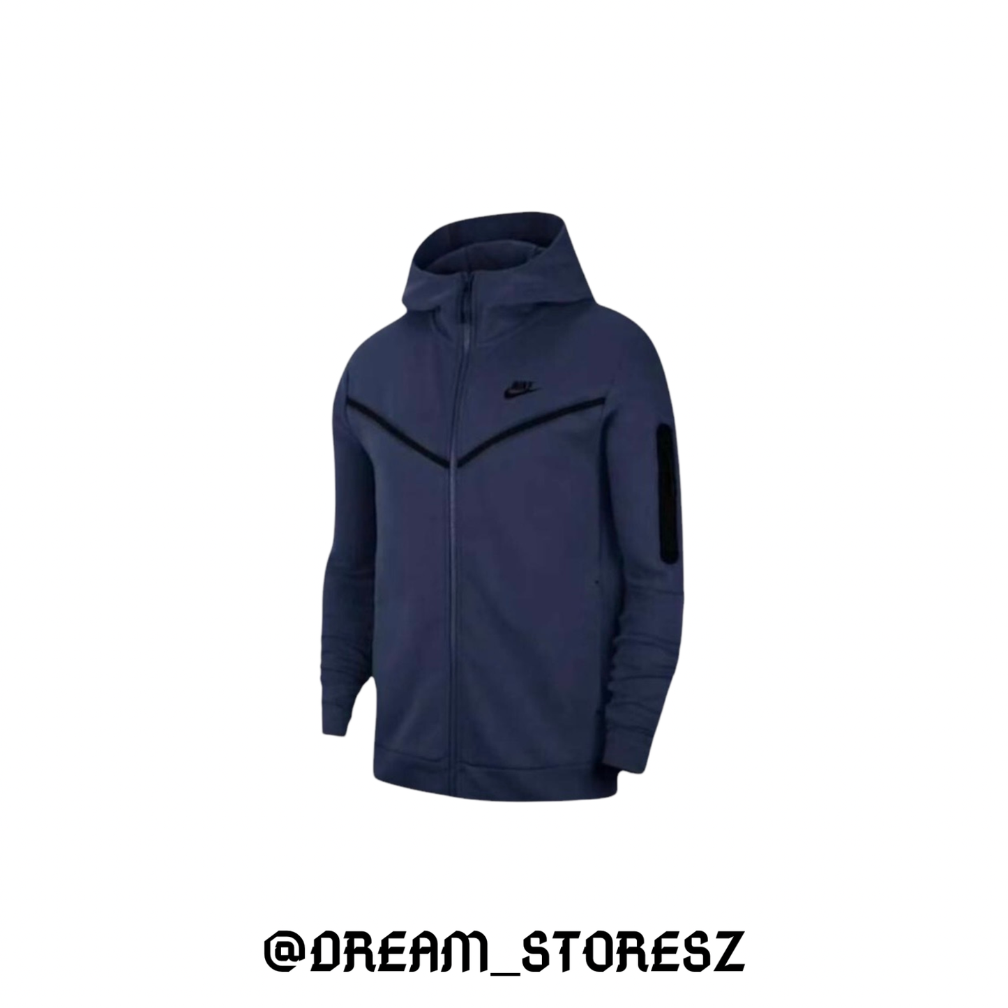 JACKET NIKE TECH # 1 DARK BLUE