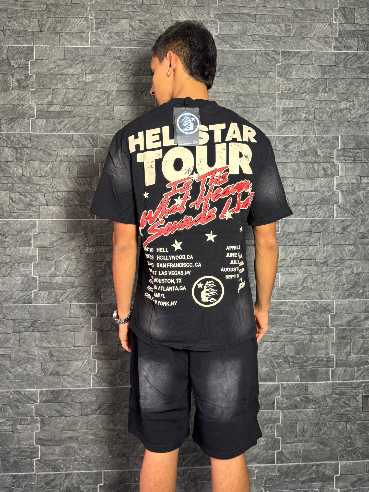 SHORT OUTFIT HELLSTAR # 3 BLACK