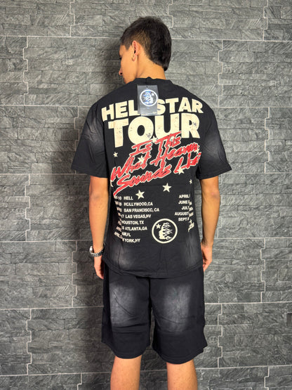 SHORT OUTFIT HELLSTAR # 3 BLACK