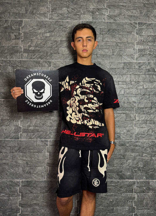 SHORT OUTFIT HELLSTAR # 6 BLACK