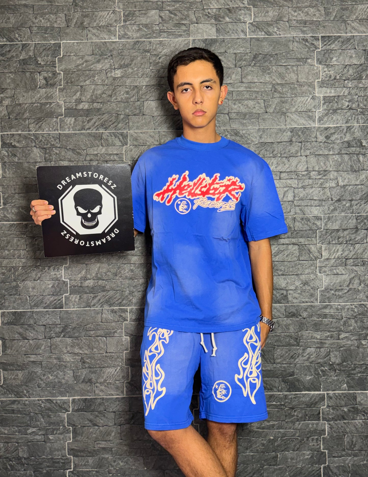 SHORT OUTFIT HELLSTAR # 3 BLUE