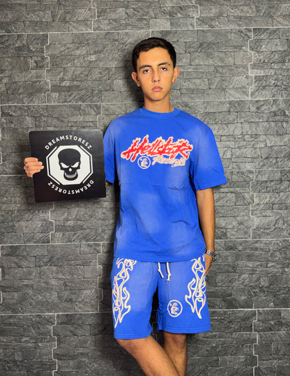 SHORT OUTFIT HELLSTAR # 3 BLUE