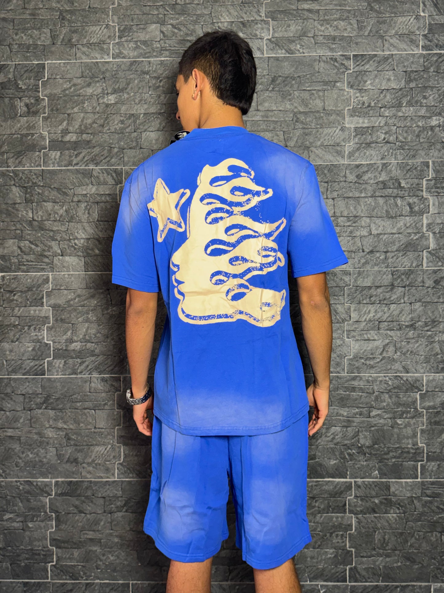 SHORT OUTFIT HELLSTAR # 4 BLUE