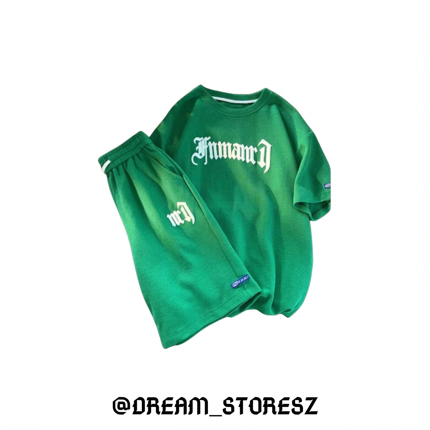 SHORT OUTFIT STREETWEAR # 1 GREEN