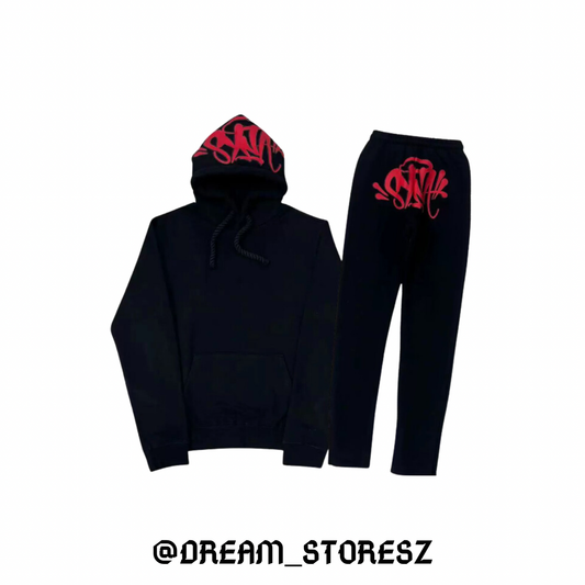 LONG OUTFIT SYNA WORLD # 1 BLACK AND RED