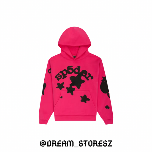 HOODIE SP5DER BELUGA # 2 PINK