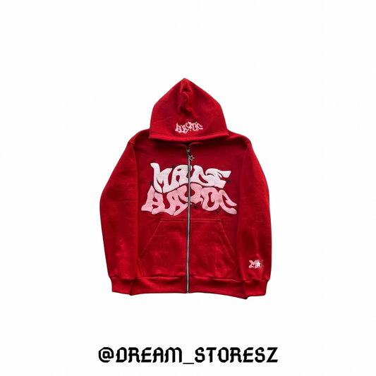 HOODIE WASS # 1 RED