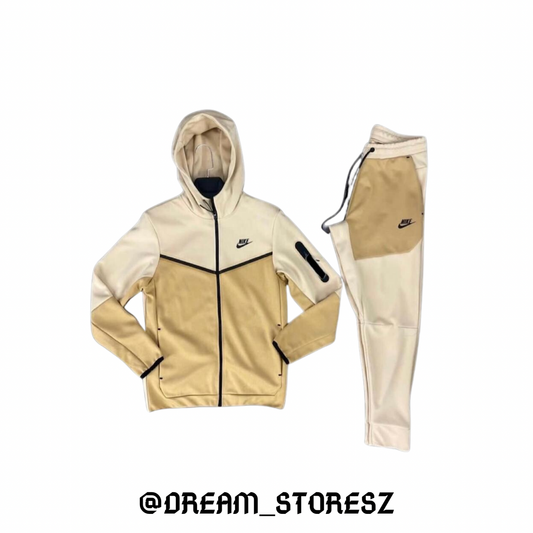 OUTFIT NIKE TECH # 2 CAMEL AND MUSTARD