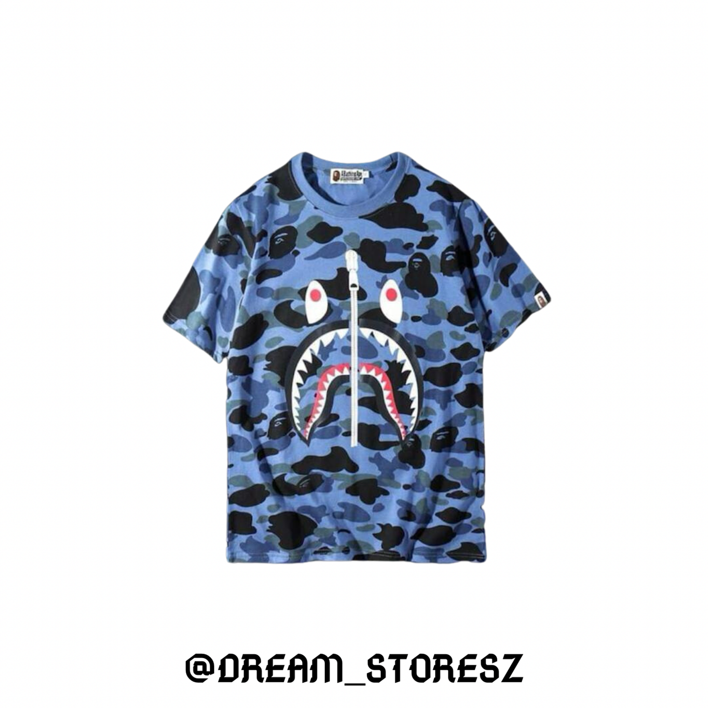 SHIRT BAPE # 1 BLUE