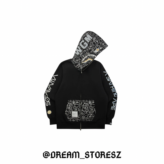 BAPE SHARK SORAYAMA # 23 BLACK