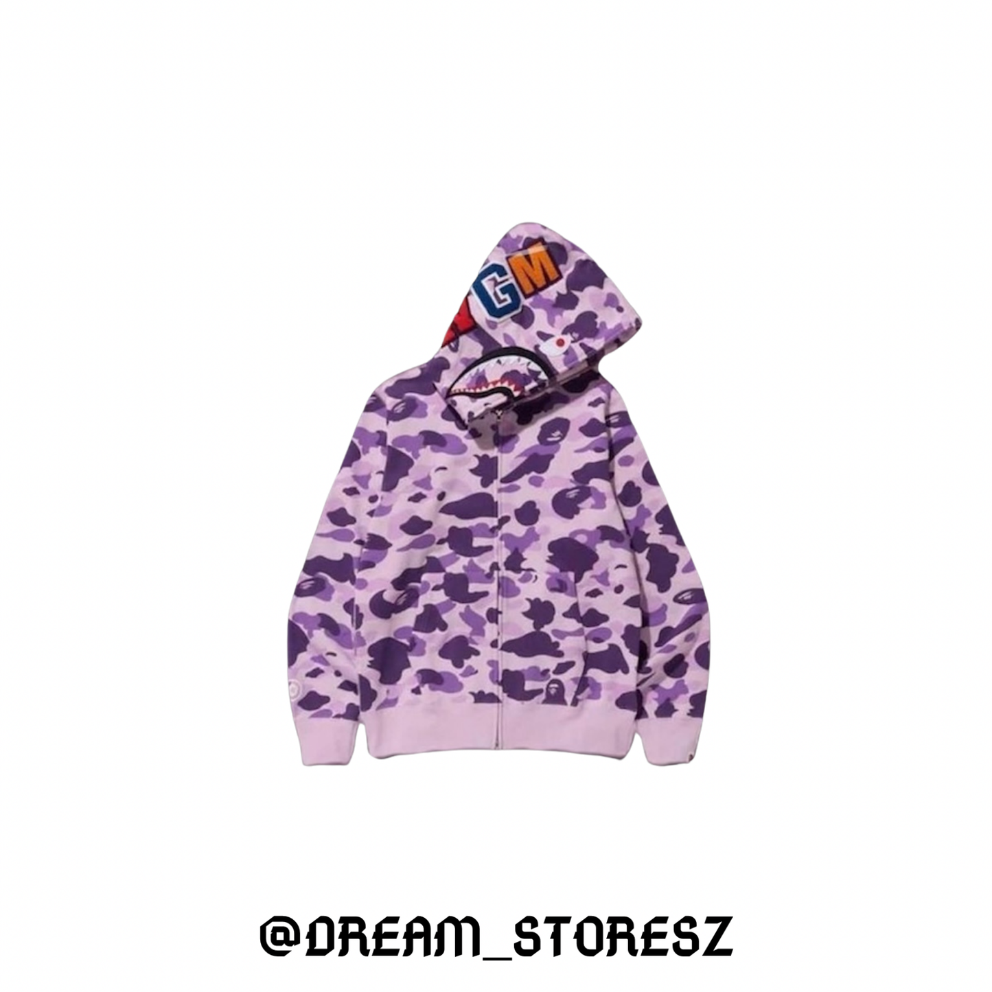 BAPE SHARK # 84 PURPLE