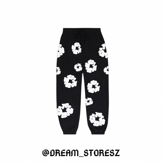 SWEATPANT DENIM TEARS # 1 BLACK AND WHITE