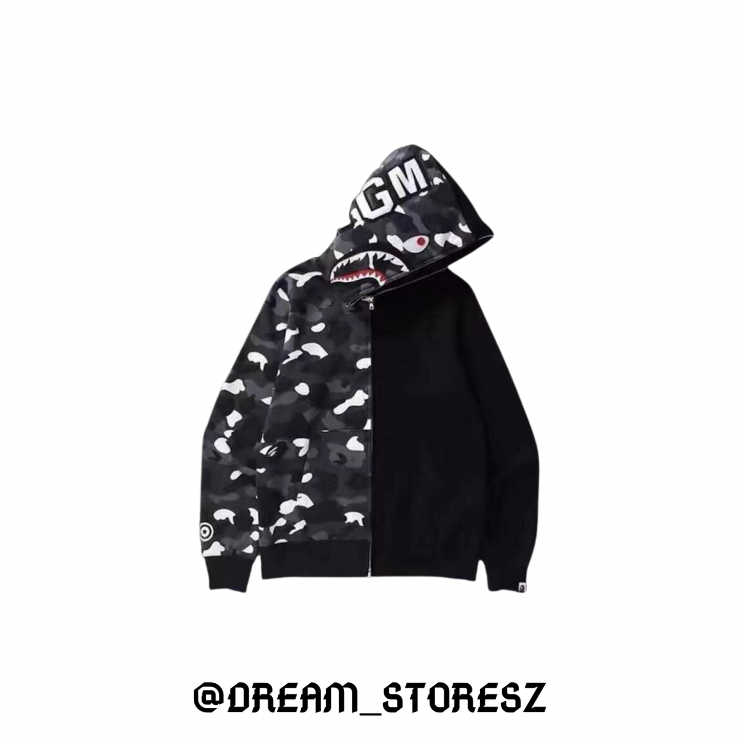 BAPE SHARK # 78 BLACK