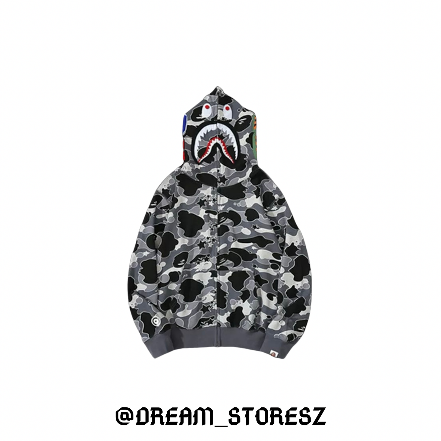 BAPE SHARK # 88 GREY
