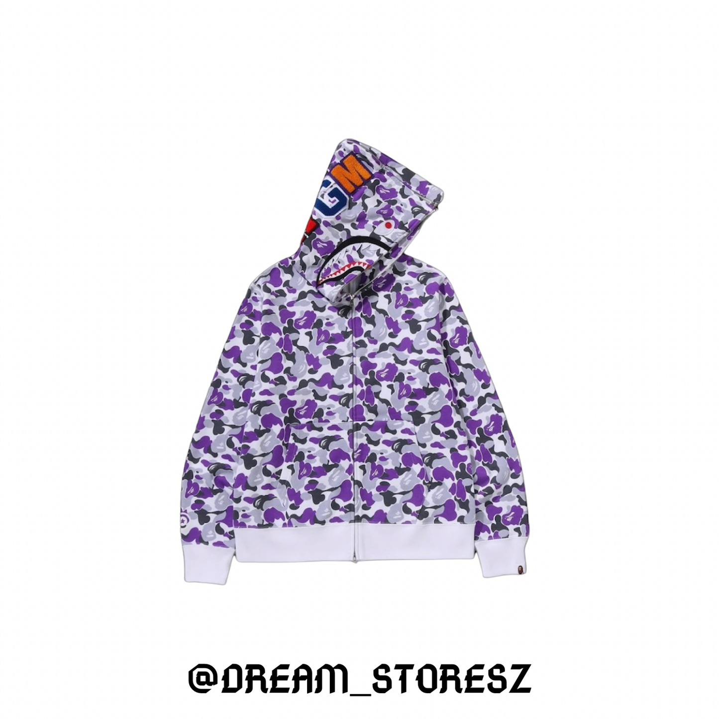 BAPE SHARK # 112 PURPLE