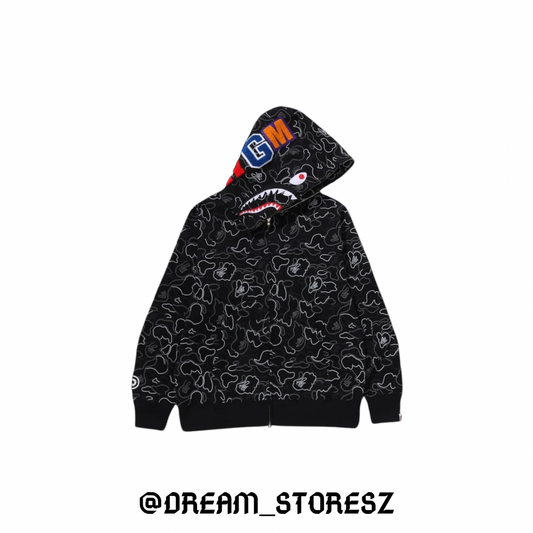 BAPE SHARK # 10 BLACK