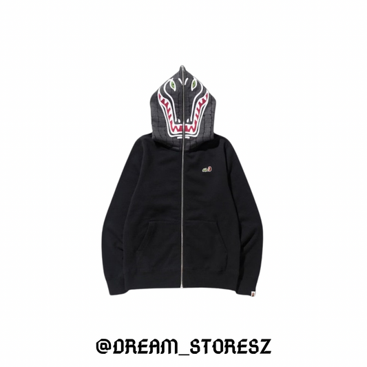 BAPE SHARK LACOSTE # 98 BLACK