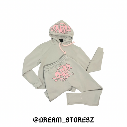 LONG OUTFIT SYNA WORLD # 1 GREY AND PINK