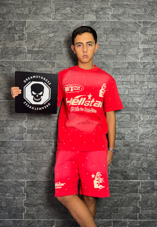 SHORT OUTFIT HELLSTAR # 2 RED