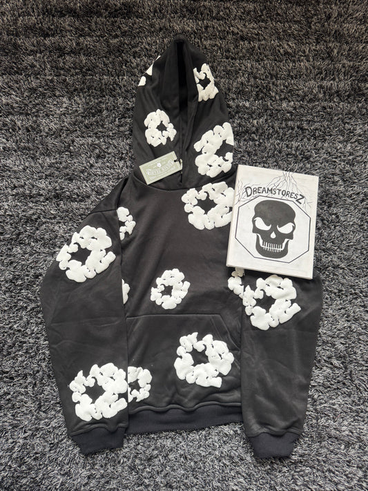 HOODIE DENIM TEARS BLACK