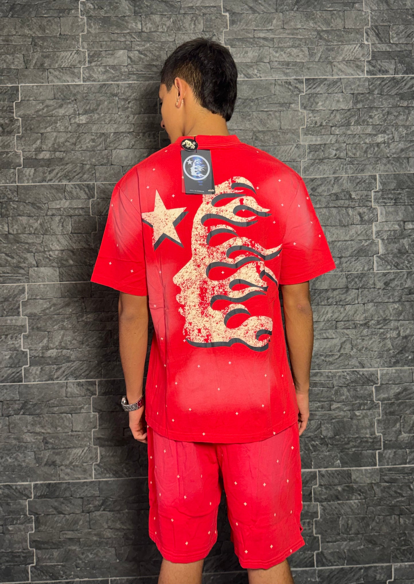 SHORT OUTFIT HELLSTAR # 2 RED