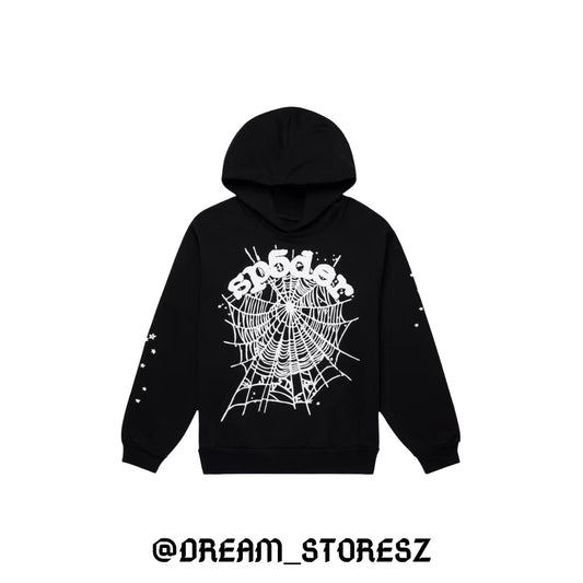 HOODIE SP5DER OG # 1 BLACK